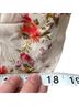 V. Chapman Floral Red Ivory Casual Dress Size 2 - photo 7