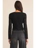 Z Supply Solid Black Aurora Lace Top Size XS - photo 3