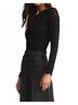Z Supply Solid Black Aurora Lace Top Size XS - photo 4