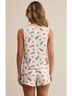 Z Supply Print Brown Let's Go Tank Size M - photo 3