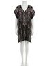 Johnny Was Black Trim Poncho Size S - photo 1