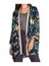 Johnny Was Print Multi Color Rose Burnout Talullah Jacket Size XS - photo 2