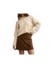 Z Supply White Romnie Sweater Size L - photo 2