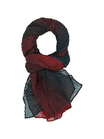 V.Fraas Women's Ombre Plisse Scarf (view 2)