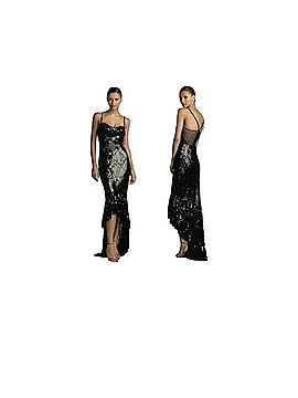 green emerald velvet dress Pia Rossini Mandalay Maxi Dress Multicoloured