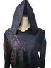 ULTRACOR Print Black Purple Pullover Hoodie Size M - photo 5