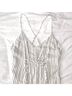 J Brand Stripes White Black Jumpsuit Size L - photo 4