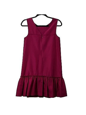 Robert Rodriguez Silk Ruffle Dress Casual Dress (view 2)
