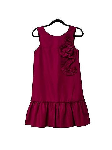 Robert Rodriguez Silk Ruffle Dress Casual Dress (view 1)