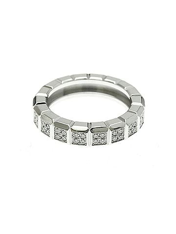 Chopard Chopard Ice Cube Diamond Ring 82/6815 White Gold (18K) Fashion Diamond Band Ring Silver (view 1)