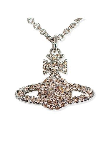Vivienne Westwood Vivienne Westwood Orb Rhinestone Pendant Necklace (view 2)