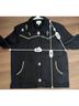 Johnny Was 100% Cotton 100% Polyester Solid Black Jacket Size S - photo 4