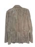 Alfani 100% Suede Solid Tan Leather Jacket Size 1X - photo 2