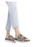 XTI White Women's Printed Flat Sandals Size 5 1/2 - photo 5