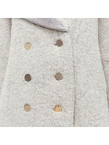 Céline Old Celine Phoebe Philo Runway wool alpaca cocoon coat (view 2)
