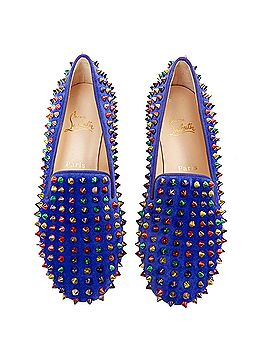 open lace back dress Royal Spike Slip On Shoes Black Studs / 9