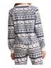 Z Supply Print White Slopes Fairisle Top Size S - photo 3
