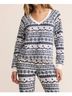 Z Supply Print White Slopes Fairisle Top Size S - photo 5