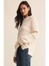 Z Supply Solid Brown Cento Cable Sweater Size M - photo 4