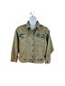 MNG 100% Cotton Solid Blue Denim Jacket Size L - photo 1