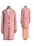 Diane von Furstenberg Solid Pink Coat Size XL - photo 4