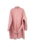 Diane von Furstenberg Solid Pink Coat Size XL - photo 2