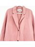 Diane von Furstenberg Solid Pink Coat Size XL - photo 5