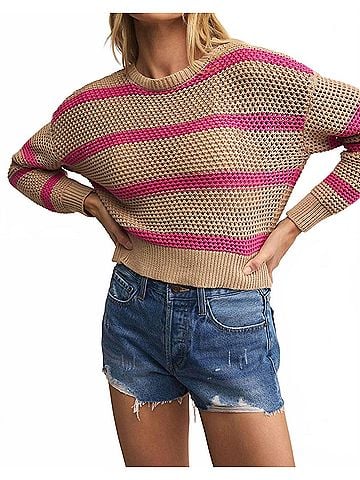 Z Supply Broadbeach Striped Sweater (view 2)