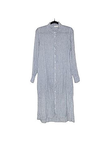 CP Shades Sausalito Linen Midi Shirt Dress Casual Dress (view 1)