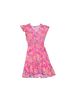 Rails Floral Multi Color Pink Orange Cocktail Dress Size S - photo 7