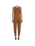 Area Stars Solid Brown Jumpsuit Size XL - photo 8