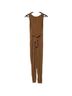 Area Stars Solid Brown Jumpsuit Size XL - photo 2