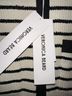 Veronica Beard 68% Cotton 5% Nylon 3% Acrylic 2% Polyester 55% Linen 42% Viscose 3% Elastane 100% Polyester Stripes Ivory Black Jacket Size 10 - photo 3