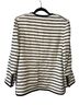 Veronica Beard 68% Cotton 5% Nylon 3% Acrylic 2% Polyester 55% Linen 42% Viscose 3% Elastane 100% Polyester Stripes Ivory Black Jacket Size 10 - photo 2