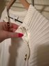 Seraphine White Pullover Sweater Size L - photo 4