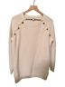 Seraphine White Pullover Sweater Size L - photo 1