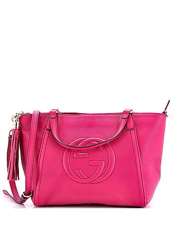 Gucci Soho Convertible Top Handle Bag Leather Small (view 1)