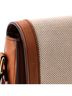 Céline Tan Triomphe Shoulder Bag Canvas with Leather Medium One size - photo 6