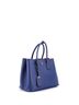 Prada 100% Leather Blue Cuir Double Tote Saffiano Leather Medium One size - photo 3