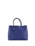 Prada 100% Leather Blue Cuir Double Tote Saffiano Leather Medium One size - photo 4