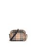 Burberry 100% Canvas Plain Tan Camera Bag Vintage Check Canvas Small One size - photo 1
