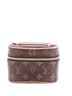 Louis Vuitton 100% Coatead Canvas Brown Nice Vanity Case Monogram Canvas Nano One size - photo 1