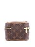 Louis Vuitton 100% Coatead Canvas Brown Nice Vanity Case Monogram Canvas Nano One size - photo 3