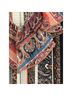 Rodarte 100% Polyester Paisley Stripes Brown Pink Blue Sleeveless Blouse Size M - photo 5