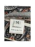 Rodarte 100% Polyester Paisley Stripes Brown Pink Blue Sleeveless Blouse Size M - photo 8