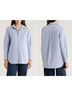 Frank & Eileen 100% Cotton Solid Blue Long Sleeve Button-Down Shirt Size M - photo 6