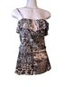 Flamingo Animal Print Black Jumpsuit Size S - photo 1
