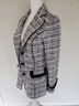 Maurices Checkered-gingham Black White Blazer Size S - photo 3