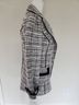 Maurices Checkered-gingham Black White Blazer Size S - photo 5