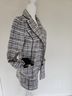 Maurices Checkered-gingham Black White Blazer Size S - photo 7